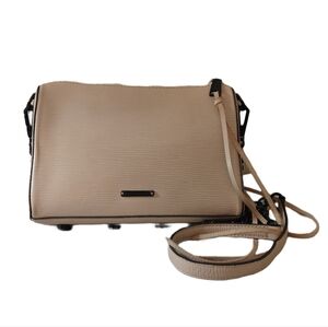 Rebecca Minkoff Avery Rose Textured Leather Crossbody Bag